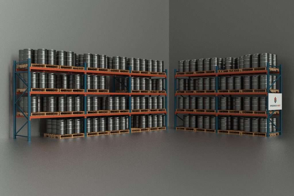 Beverage Storage Selective Pallet Racking