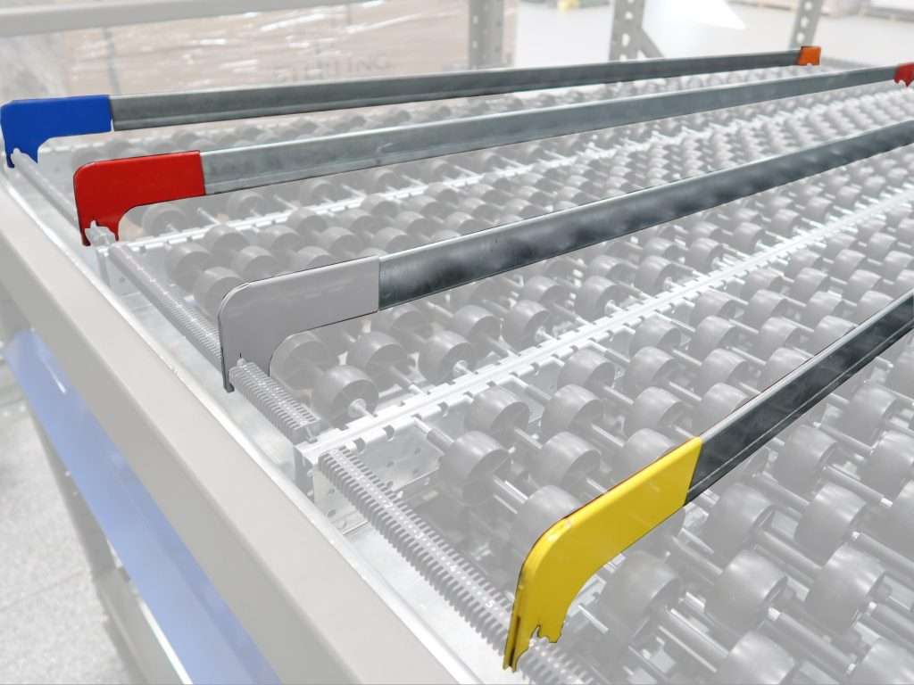 Carton Flow Lane Guides-Dividers