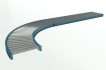Galvanized Roller Gravity Conveyor - Curved Sections