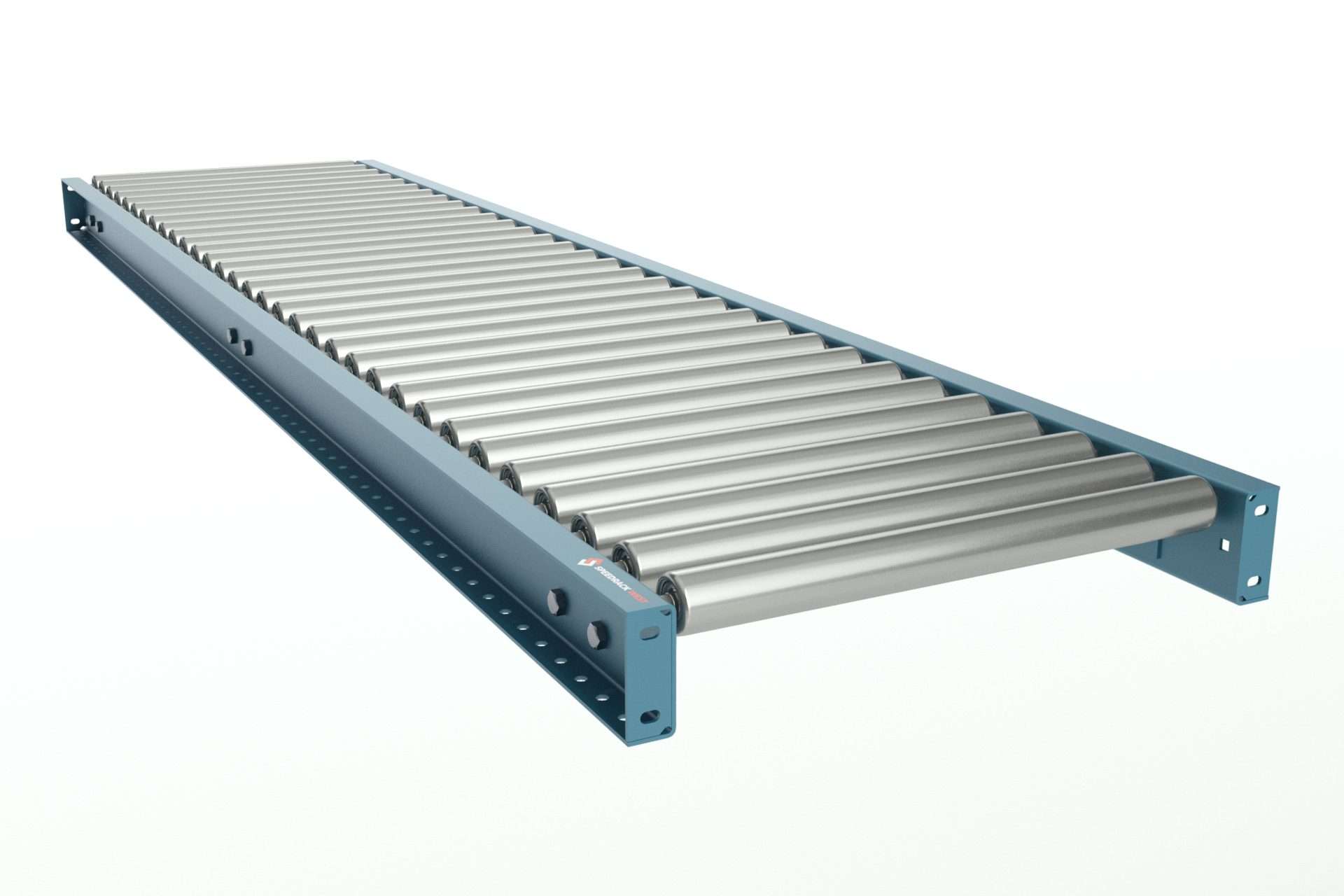 Galvanized Roller Gravity Conveyor - Straight Sections