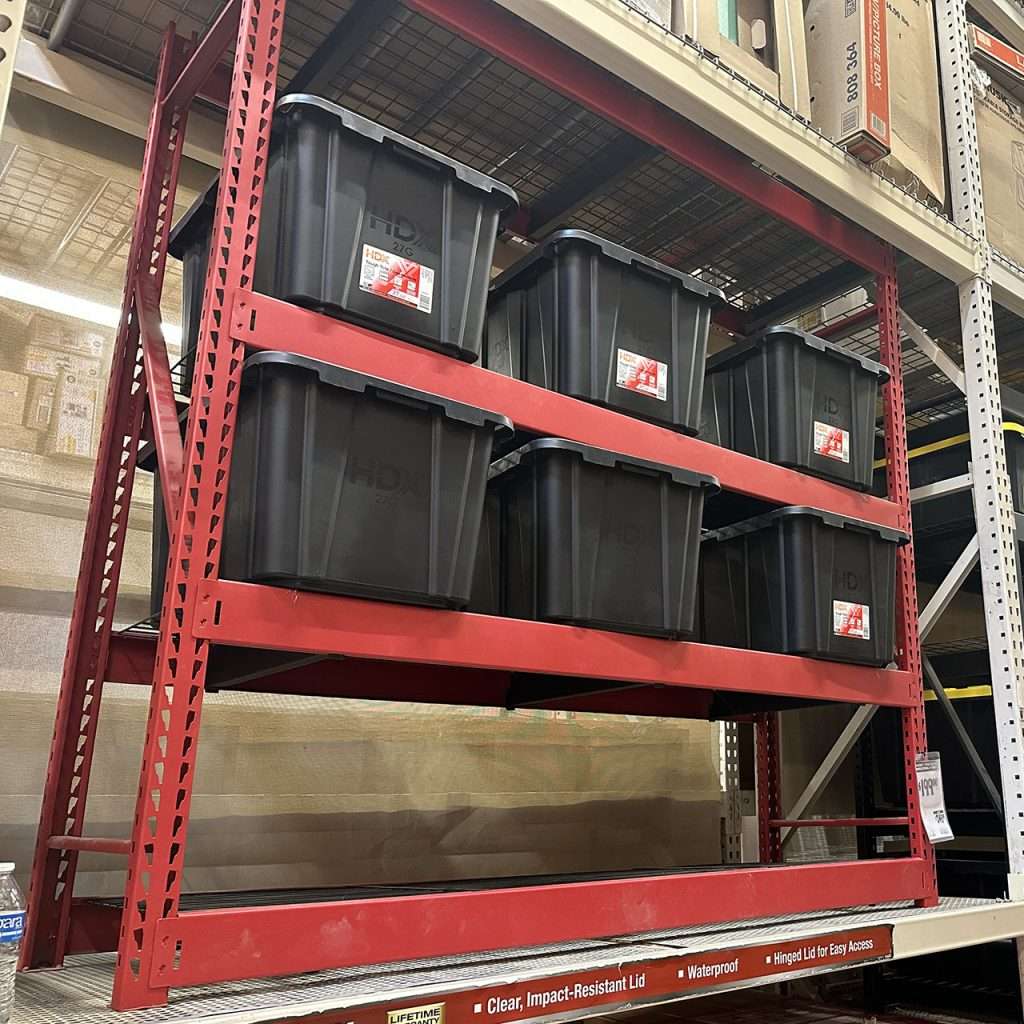 Home Depot Racking