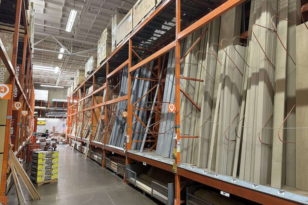 Home Depot Racking