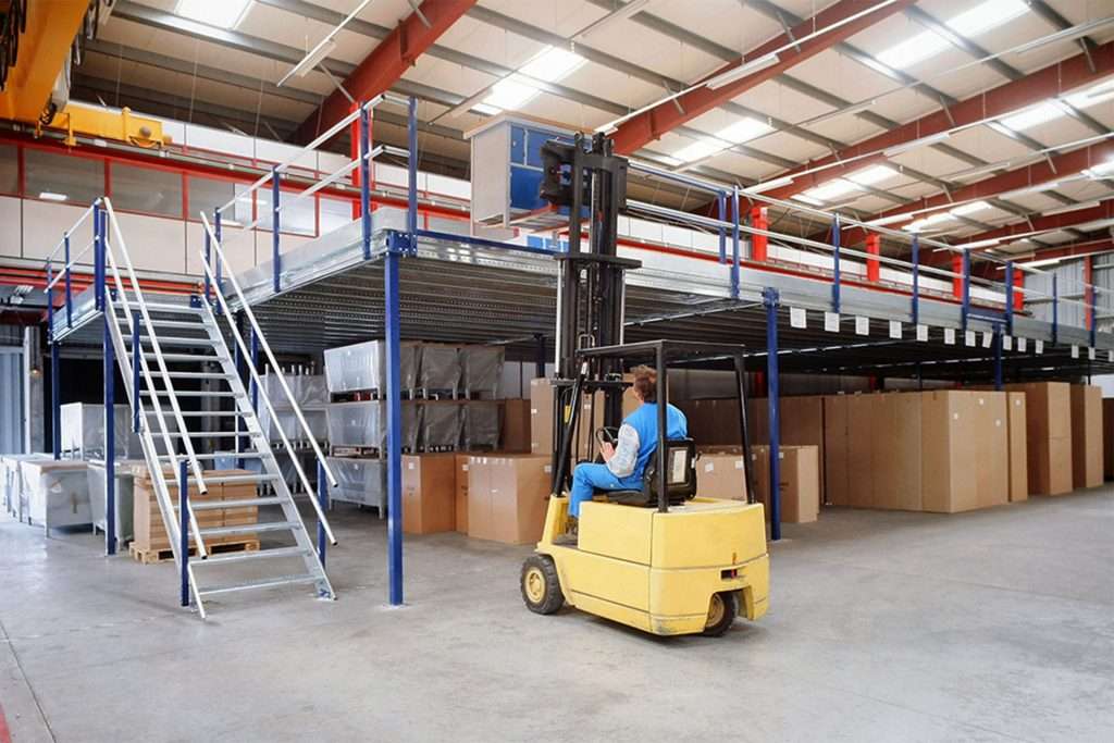 Mezzanine for Furniture Distributor