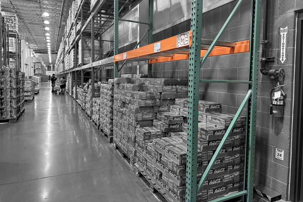 Pallet Rack in Costco