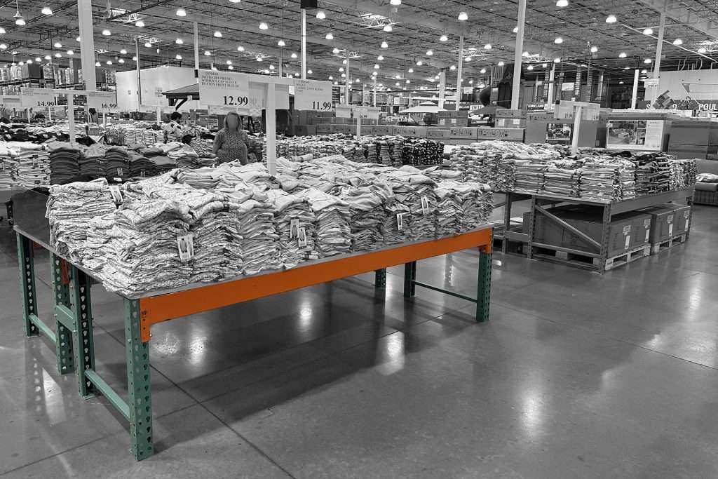 Pallet Rack in Costco