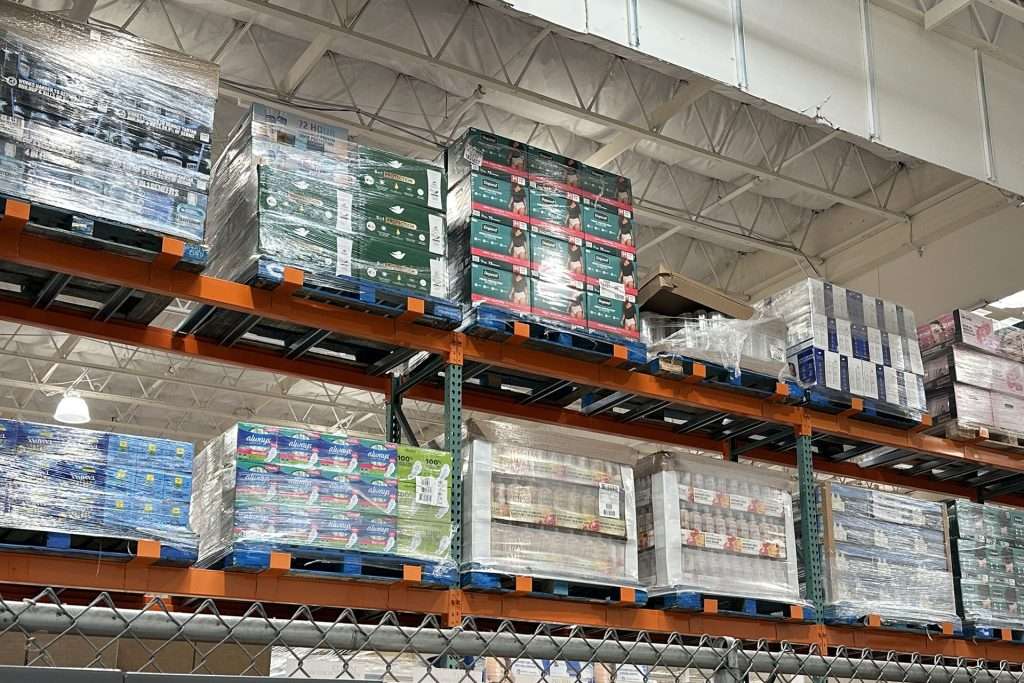 Pallet Rack in Costco