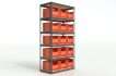 Giant Plastic Storage Stackable Bins 17"Wx16"Dx13"H