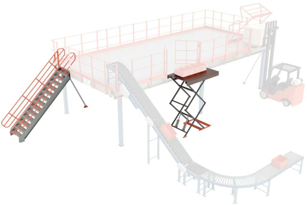 Stairs and Lift Table