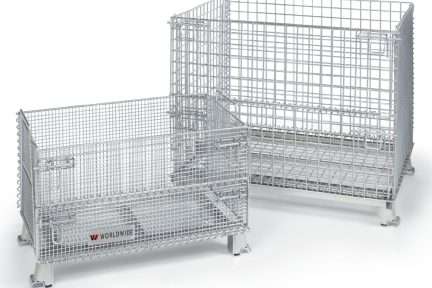 Wire Mesh Containers - Industrial Large Wire Baskets