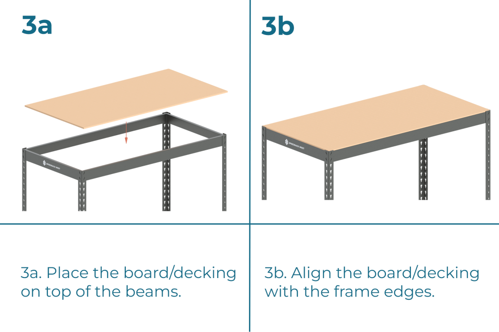 Boltless Shelving Assembling