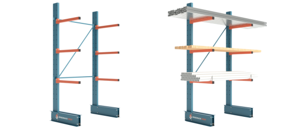 Pallet Rack | Cantilever Rack Light Duty | Speedrack West