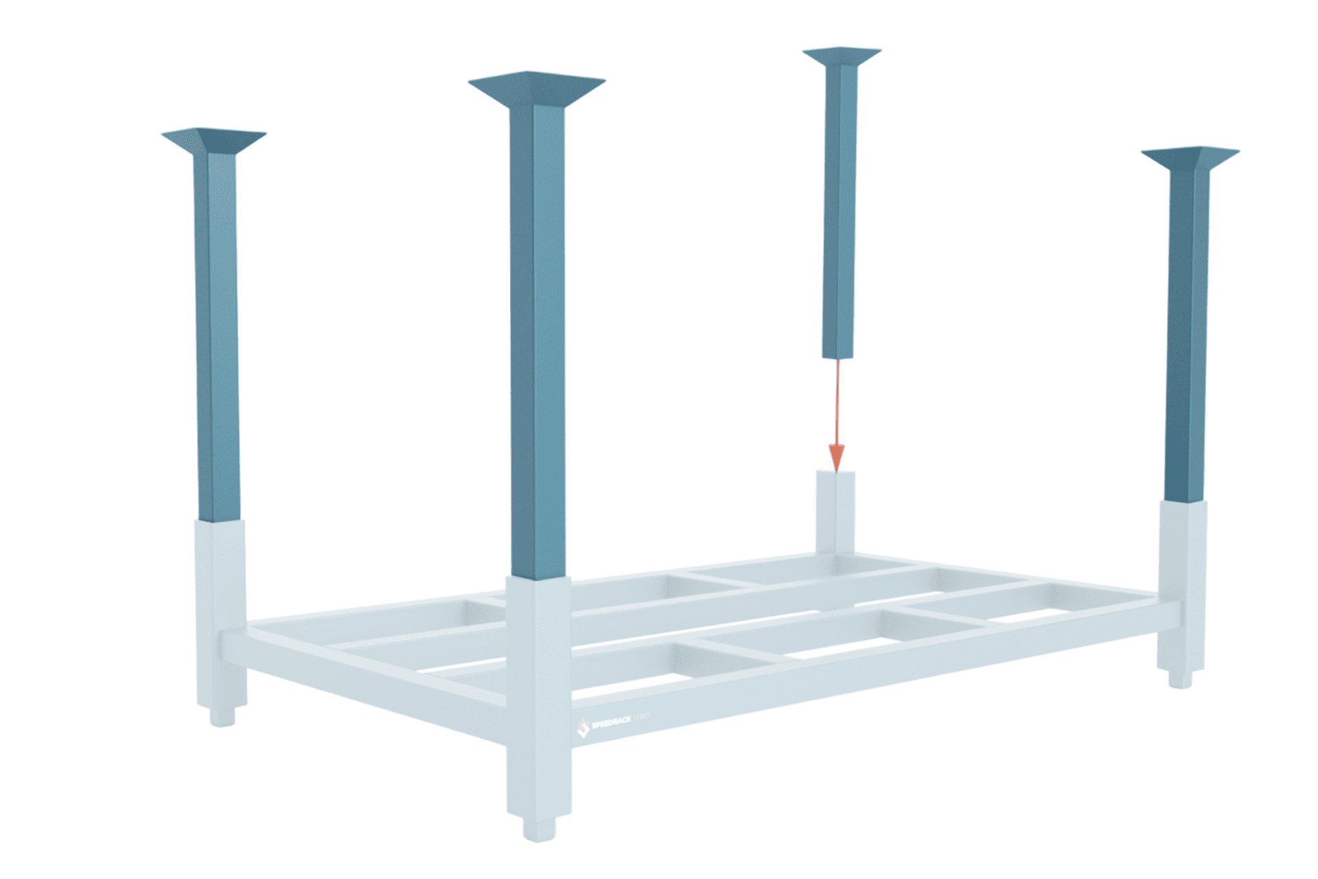 Stacking Rack Posts