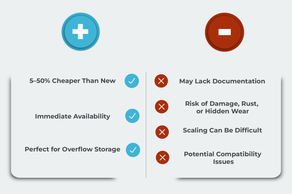 Pros and Cons of Used Pallet Racking