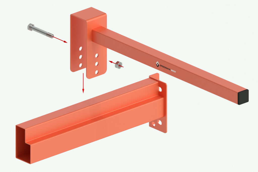 Single Arm Divider Installation