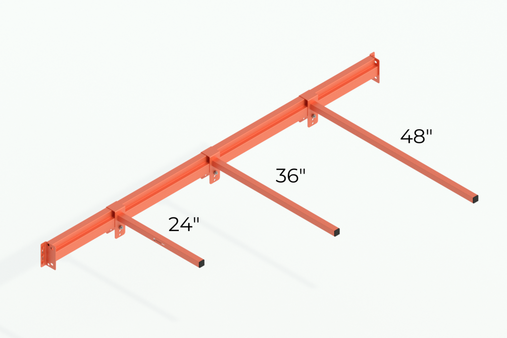 Single Divider Arms Available Length