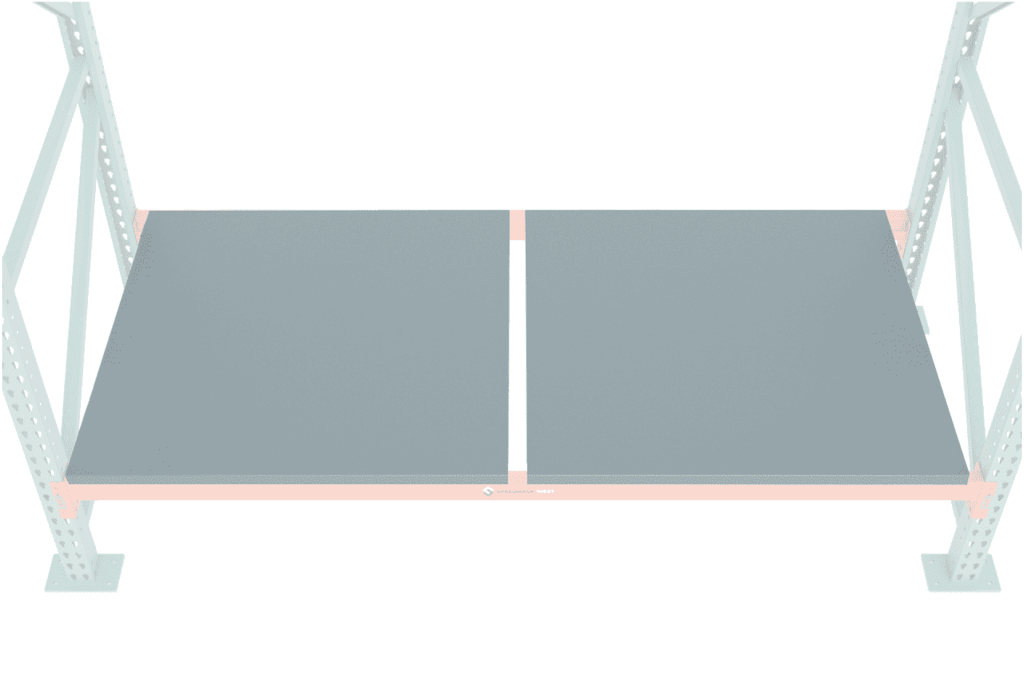 Solid Steel Pallet Rack Decking