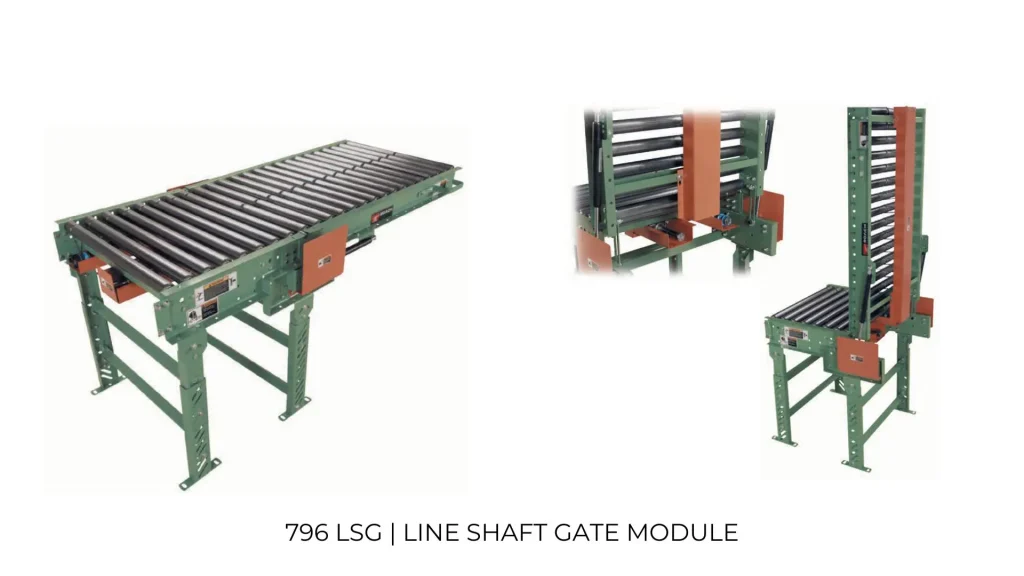 Line Shaft Conveyor | 796LSG Line Shaft Gate Module | Speedrack West