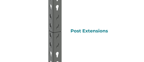 Boltless Shelving | Shelving Post Extensions | Speedrack West