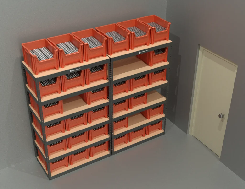 Construction & Field Contractors Landing - Boltless Shelving