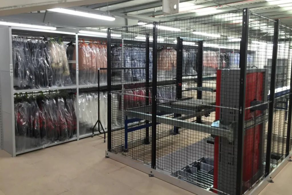 Example C Smart Tote Movement Across Mezzanine Levels - 2