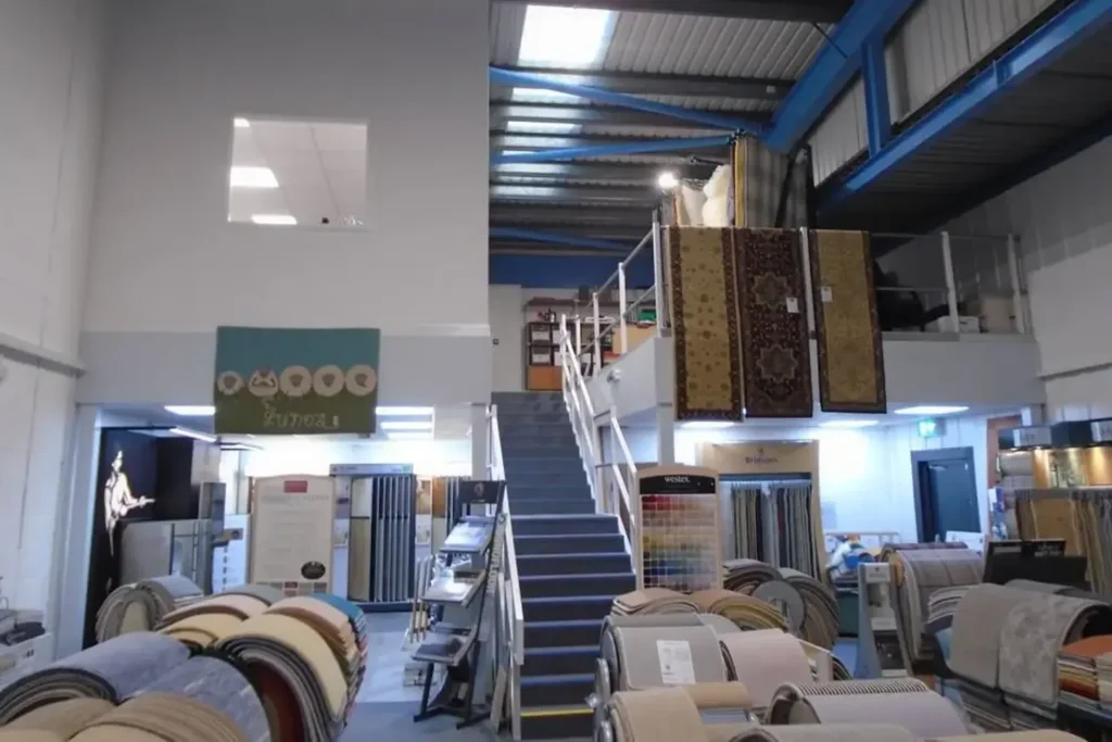 Example D Office Mezzanine Above Rack-Supported Platform - 1