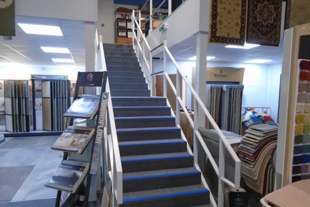 Example D Office Mezzanine Above Rack-Supported Platform - 2