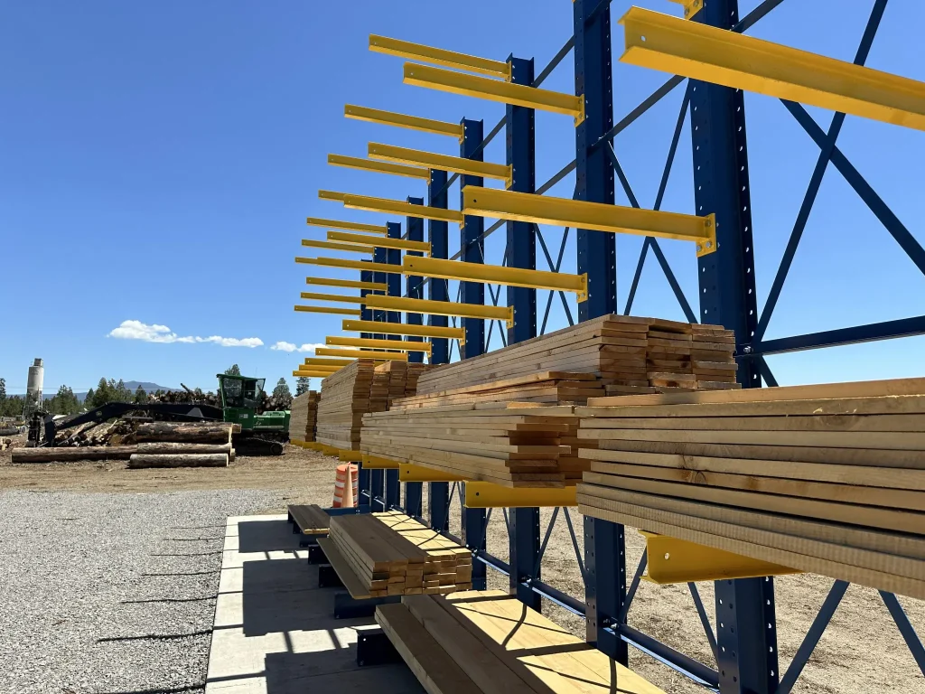 Lumber Storage Yard | Speedrack West