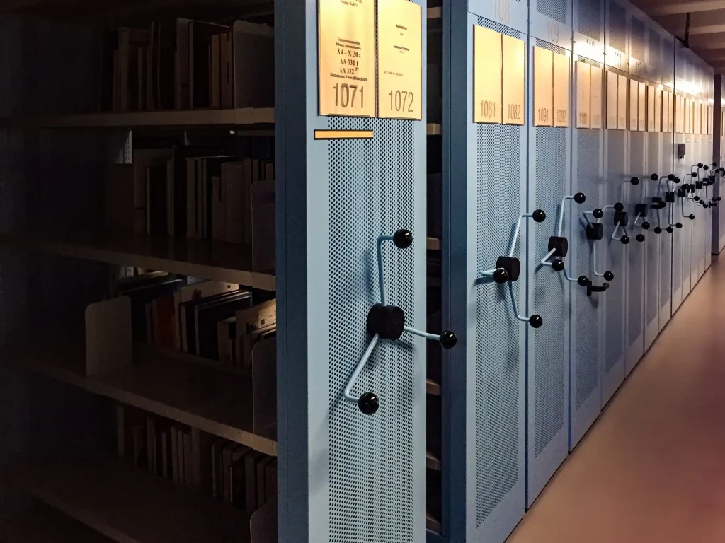Mobile Archive Rack