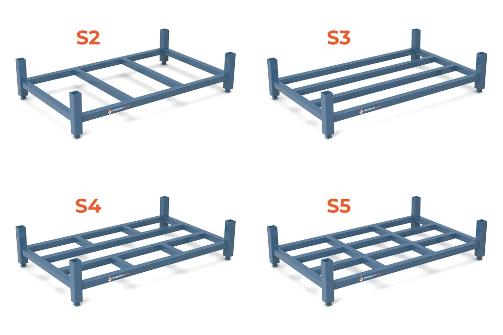 Stacking Rack Base Types