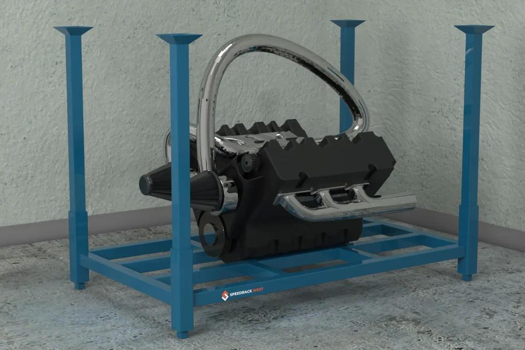 Stacking Rack with Engine