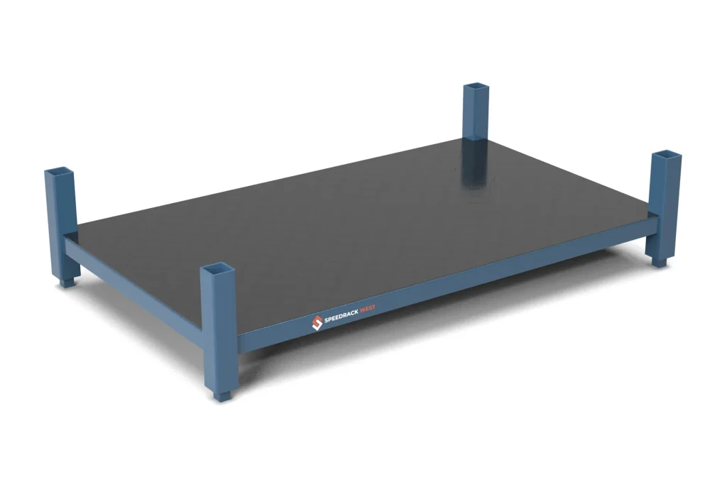 Stacking Rack with Plastic Decking