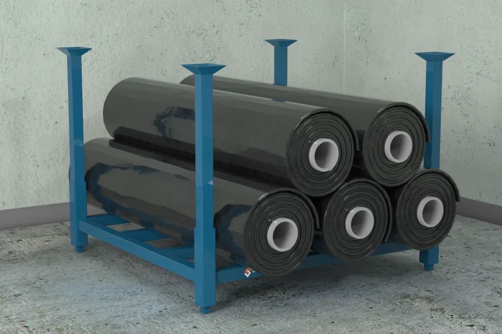 Stacking Rack with Reels