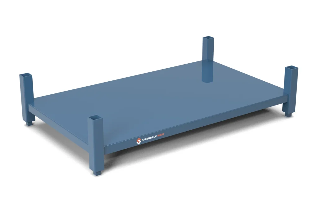 Stacking Rack with Solod Steel Decking